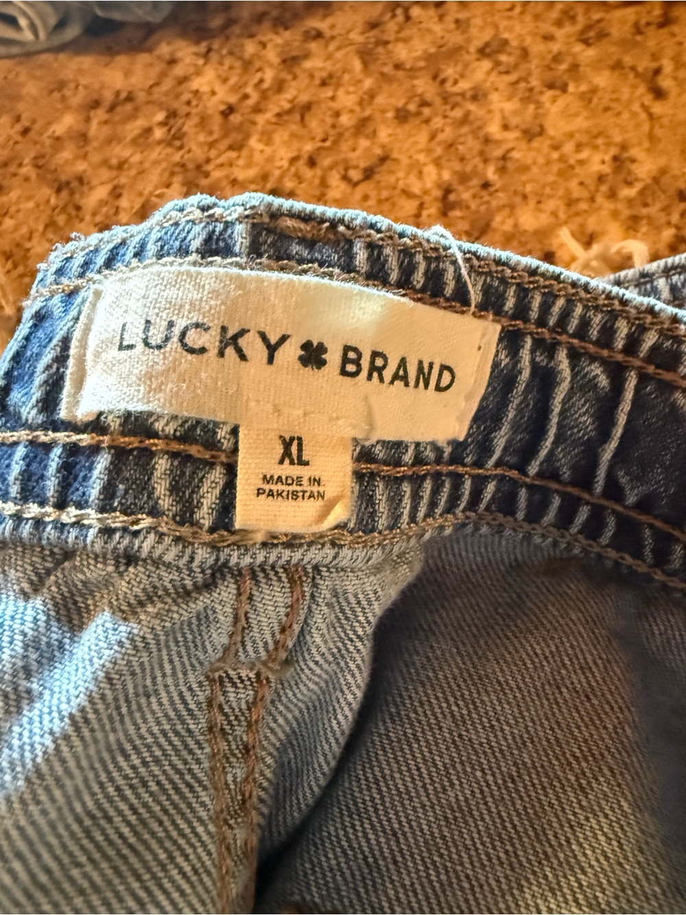 Lucky Brand Light Blue Wide Leg Denim Pants - Picture 4 of 9